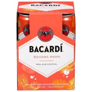 Bacardi Cocktails Bahama Mama RTD Cocktail Cans