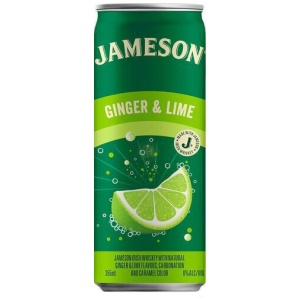 Jameson Ginger & Lime RTD Cocktail Cans