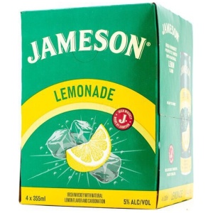 Jamesons & Lemonade RTD Cocktails 4pc