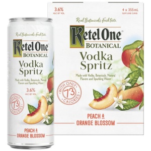 Ketel One Botanical Vodka Spritz Peach & Orange Blossom